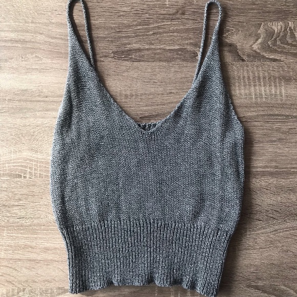 Knit Crop Top - Picture 1 of 2